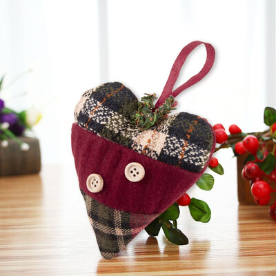 

JPGIF Christmas Ornaments Gift Santa Claus Snowman Reindeer Toy Doll Hang Decorations