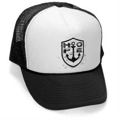 

HOPE - jesus christ christian love god savior Mesh Trucker Cap Hat Black
