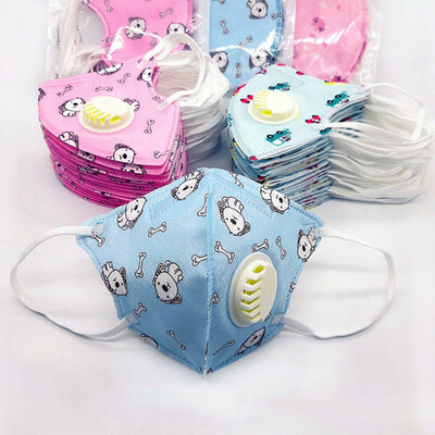

3-10T Mask Cartoon Childrens 3D Masks Respiratory Folding Three-Dimensional Anti-Pollination Anti-PM25