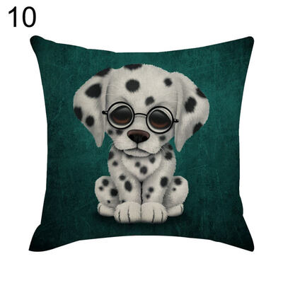 

Cute Animal Elephant Dog Throw Pillow Case Cushion Cover Sofa Bedding Articles