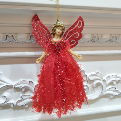 

Tailored Christmas Wing Angel Doll Hanging Xmas Tree Pendants Ornaments Home Decor