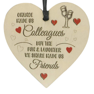 

Gobestart Change Made Us Wooden Hanging Pendant Heart Plaque Decor