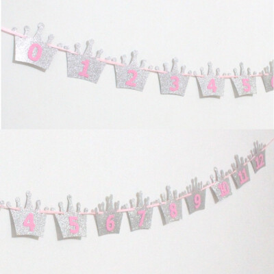 

Unique Crown Photo Clips Household Photo Clips For Baby DIY Birthday Party Decoration