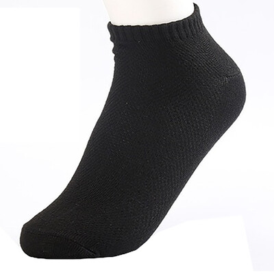 

Summer Breathable Ankle Socks Low Cut Casual Sport Cotton Fiber Short Loafer Boat Socks Elastic Men Unisex