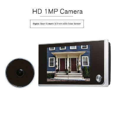 

Digital Door Camera 35inch LCD Color Screen 120 Degree Peephole Viewer Door Eye Viewer Batteries are not included