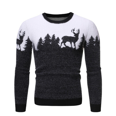 

Toponeto Mens New Style Fashion Knitted Cardigan Sweater Coat Fashion Warm Sweaters