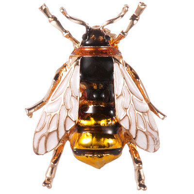 

Cute Bee Fly Insect Brooch Clothes Accessories Enamel Brooches Birthday Gifts Jewelry