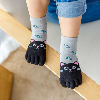 

New Year Children Socks Cotton Animal Boys Girls Socks Toe Socks For Kids Five Finger Sock