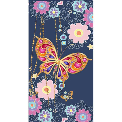 

Toponeto Embroidery Paintings Rhinestone Pasted DIY Diamond Painting Cross Stitch