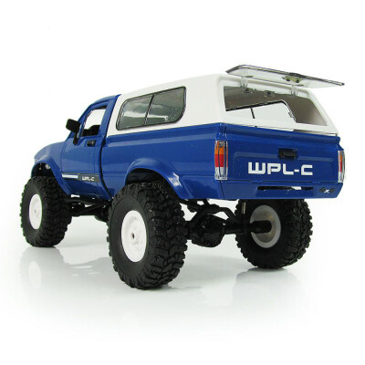 

Tailored WPL WD 116 RC Crawler Military Truck Assemble Kit Remote Control Vehicle Toy