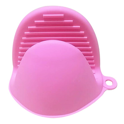 

colourful kitchen silica gel heat insulation glove taking plate anti scald clip oven microwave oven mitts high temperature