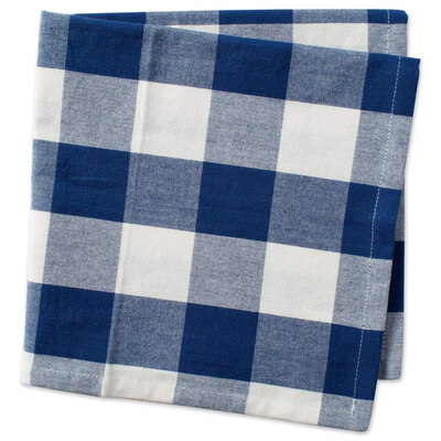 

51×51cm Cotton Table Cloth Country Style Plaid Print Multifunctional Table Cover Tablecloth Home Kitchen Decoration