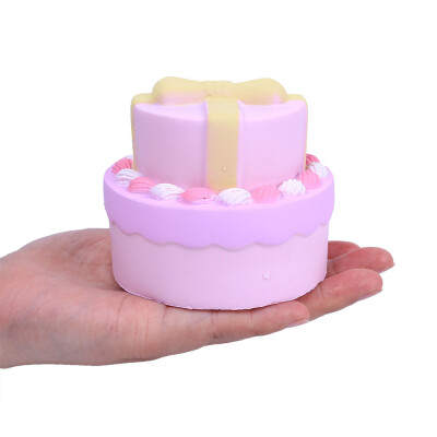 

Gotoamei Jumbo Bow Cake Scented Super Slow Rising Kids Toy Stress Reliever Toy