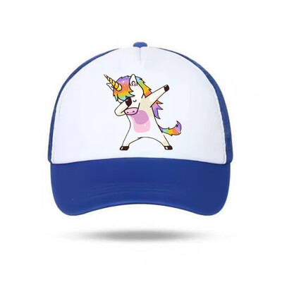 

Unicorn Cap Girls Boy Kids Baseball Cap Summer Sun Hat Adjustable Unique Gift