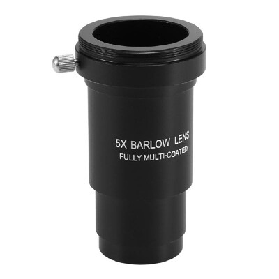 

5X Barlow Eyepiece 125INCH Astronomical Telescope Eyepiece Multi-coated Eyepiece Planetary Eye Lens