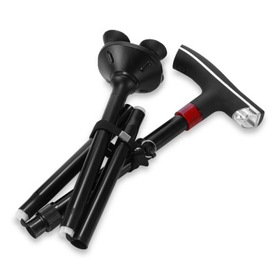 

ALB800 - 1 Outdoor Folding Aluminum Alloy Stretchable Alpenstock with LED Light