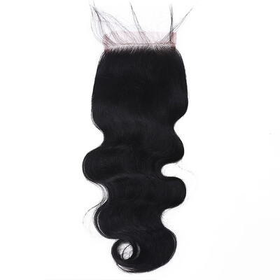 

Bundles with Closure Brazilian Virgin Hair Body Wave Kinky Curly Bundles Straight with 4x4 Lace frontal Closure Human Hair Weaves