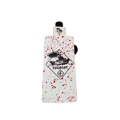 

Electronic Cigarette Tug Boat Box Mod Kit with Colorful Tuglyfe Portable Unregulated Cubed RDA Mechanical Vape E-cigarette Black