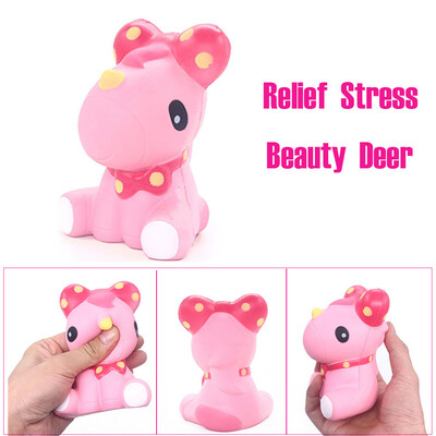 

YIWULASimulation Beauty Deer Super Slow Rising Scented Relieve Stress Toy