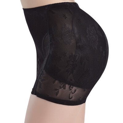 

WEIXINBUY Women Shapewear Padded Panties Seamless Breathable Lace Body Shaper Knickers