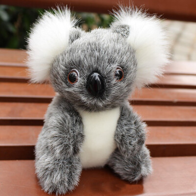 

Siaonvr Cute Stuffed Simulation Koala Zoo Animals Gift Koala Toy Children Doll 17cm GY