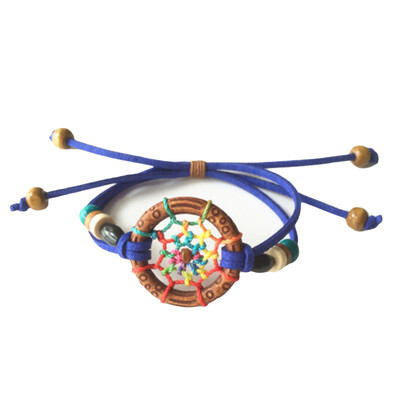 

Fashion Jewelry Dream Catcher Bracelet Leaf Charm
