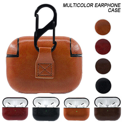 

Applicable for Apple Airpods Pro 3 Generation Wireless Bluetooth Headset Case Leather