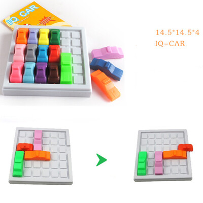 

YIWULABusy Hour Puzzle Game Fun Rush Hour Traffic Jam Logic Game Toy For Boys Girls