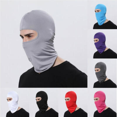 

US Cycling lycra Balaclava Summer Sun Ultra UV Protection Full Face Mask Unisex