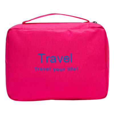 

Portable Travel Bag Organizer Foldable Cosmetic Bag Luggage Compression Pouches Red Multifunctional Bag Storage Bags