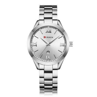 

CURREN 9007 Women Watch Quartz Movement Calendar Wrist Watch Simple Causal Gift for Women