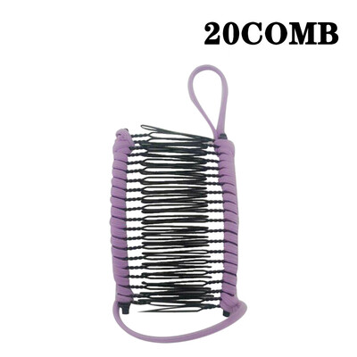 

Gobestart Women Vintage Hair Clip Christmas Hair Accessory Stretchable Banana Comb