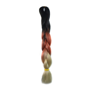 

Gobestart Individual Braid Wigs Big Braids Color Gradient Small Black Dirty Pigtail