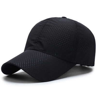 

2018 Ultra-slim&quick-drying fabric Women Man Summer Quick Dry Mesh Cap Running Hat Bone womens caps Breathable Hats
