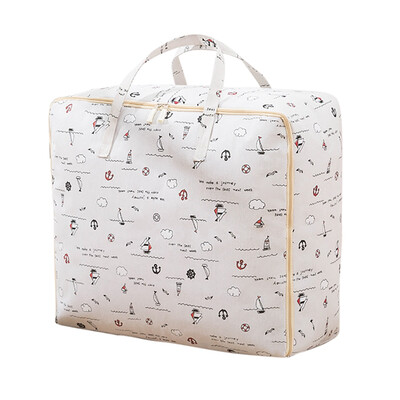 

Portable Large Simple Clothes Organizer Durable Storage Bag Quilt Blanket Sock Stuff Container Bedding Tidy Case Folding Bags