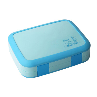 

Portable Eco-friendly Healthy Materia Lunch Box For Kids School Picnic Meal Prep Bento Box With Compartments Case Food Container