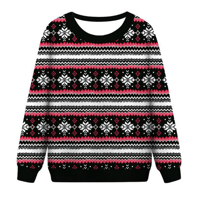 

Tailored Christmas Women Funny Print Christmas Sweatshirt Crewneck Various Design Tops
