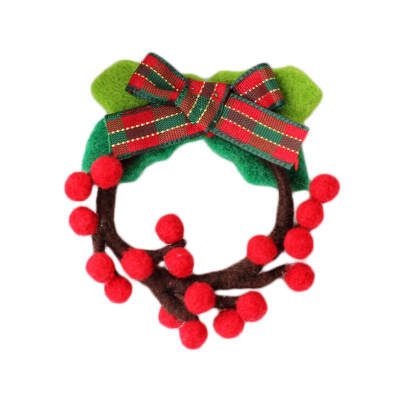 

Christmas Brooch Wool Felt Kit Handmade Material DIY Package Wreath Santa Claus Christmas Tree Pattern Brooch Felting Crafts