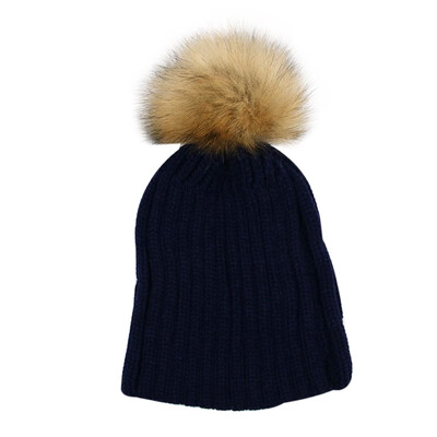 

Childrens Candy Color Pullover Knit Hat Baby Hats New Winter Warm Kids Boy Girl Caps Outdoors Cap 0-10Y