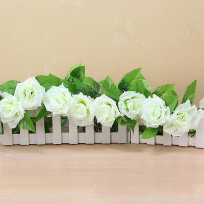 

Flower Vine Simulation Fake Flower Rattan Vine Attic Air Conditioning Water Pipe Decoration Green Leaf Rattan Decoration