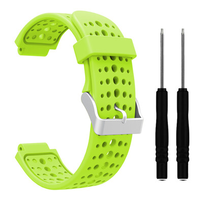 

Replacement Silicone Watch Band For Garmin Forerunner 220 230 235 620 63