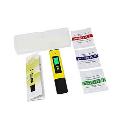 

Digital PH Meter 001 PH High Accuracy Water Quality Tester 0-14 PH Measurement Range for Drinking Water Aquarium