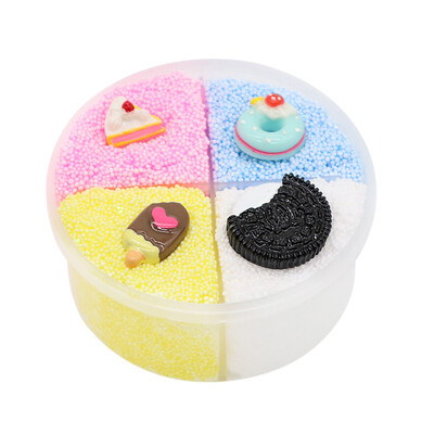 

〖Follure〗Beautiful Color Mixing Mud Puff Slime Putty Scented Stress Kids Clay Toy 120ml