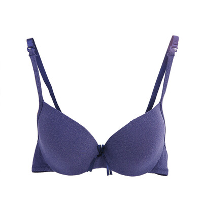 

Seamless Underwire Women Sexy Bra Color Cotton Thin Bras Smooth Gathered Underwear Girl Wrapped Push Up Bra for Women