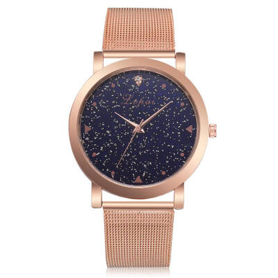 

Women Girls Dial Palte Quartz Women Girl Watch Bracelet Round Shaped Alloy Watches Wristwatch