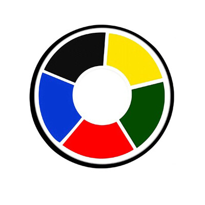 

6 Colors Body Paint Palette Non-Toxic Harmless Water Soluble Body Painting Makeup Pallete For Maquillage Halloween Makeup Face