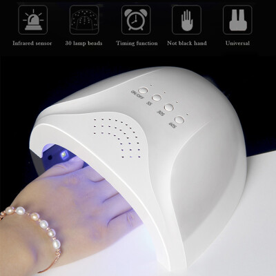 

48W UVLED Lamp Nail Dryer Timing Manicure Tool Beauty Nail Gel Lamp Curing For Nails EU Plug