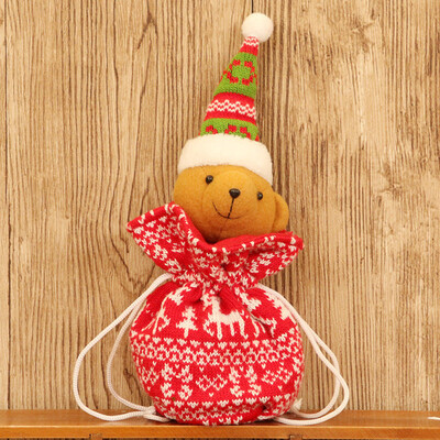 

〖Follure〗Santa Claus Snowman Elk Christmas Candy Packaging Apple Box Decoration
