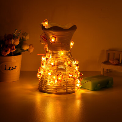 

〖Follure〗Cute Ladybugs Fairy String Lights 40 LEDs 10ft Copper Wire With Remote For Deco