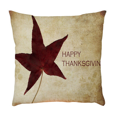 

Tailored Home Car Bed Sofa Decorative Letter Pillow Case Cushion Cover